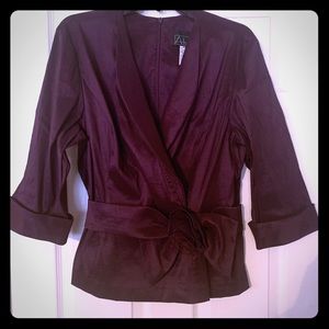 Beautiful Deep Purple Blouse